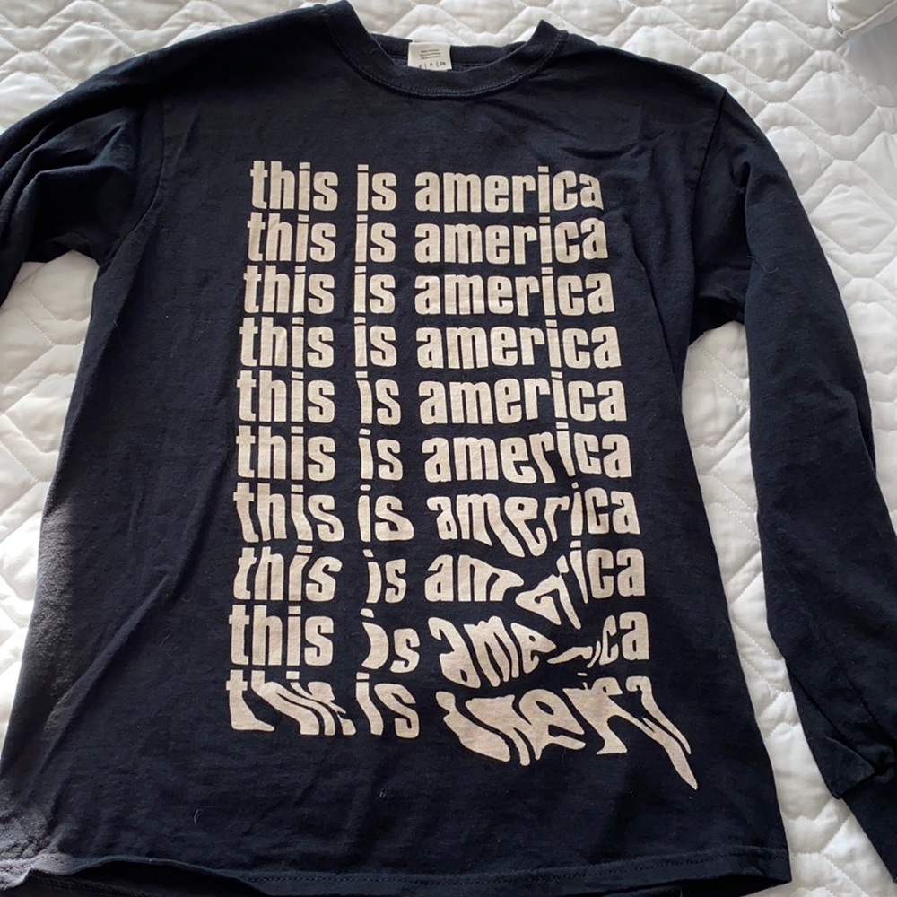 Limited edition Childish Gambino tour shirt